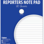 Just Stationery Reporter Notepad 80 Sheets (3 PACK)